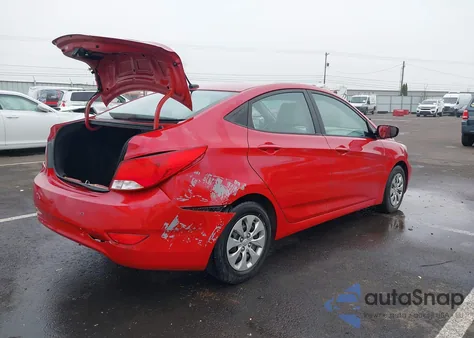 2017 Hyundai Accent Se z USA, uszkodzony, nr VIN KMHCT4AE2HU187862
